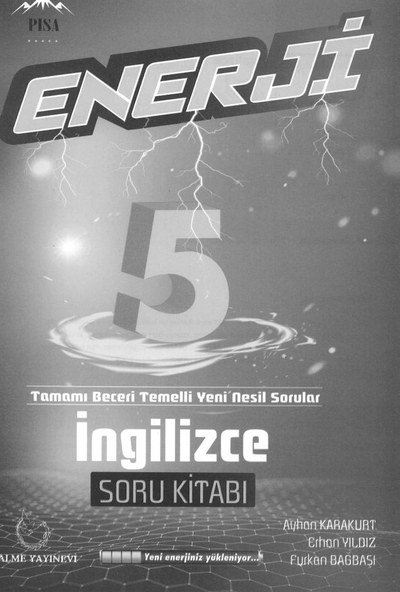 ENERJİ İNGİLİZCE SORU KİTABI