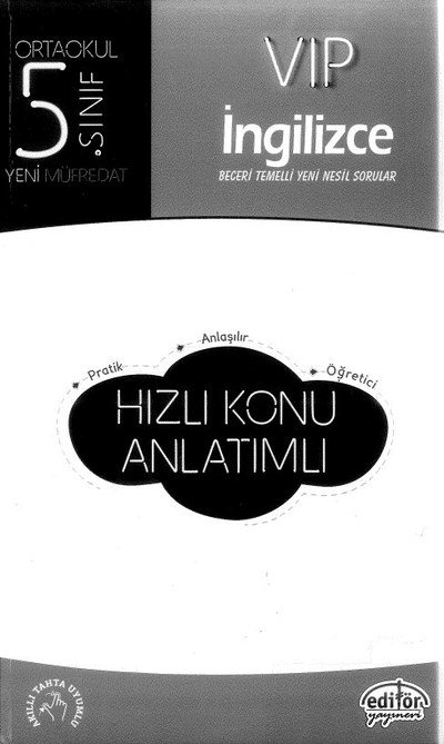VIP INGILIZCE HIZLI KONU ANLATIMLI Fotokopinci -