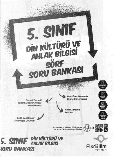 DİN KÜLTÜRÜ VE AHLAK BİLGİSİ SÖRF SORU BANKASI Fotokopinci -