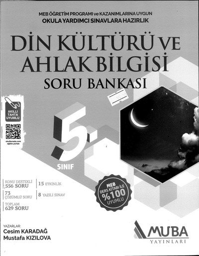 DİN KÜLTÜRÜ VE AHLAK BİLGİSİ SORU BANKASI