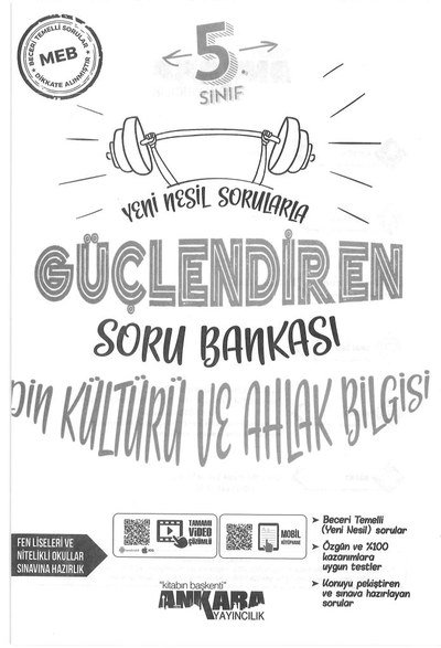 DİN KÜLTÜRÜ VE AHLAK BİLGİSİ SORU BANKASI