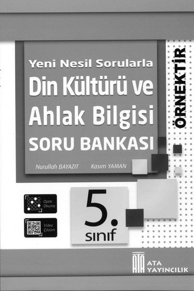 DİN KÜLTÜRÜ VE AHLAK BİLGİSİ SORU BANKASI Fotokopinci -