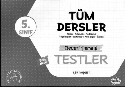 TÜM DERSLER BECERİ TEMELLİ TESTLER