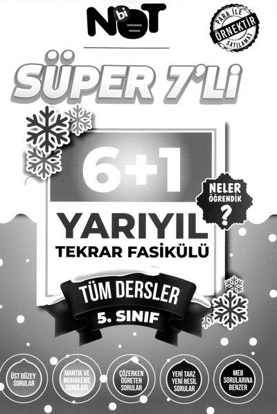 6+1 YARIYIL TEKRAR FASİKÜLÜ Fotokopinci -