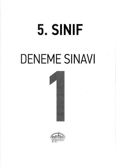 DENEME SINAVI 1 Fotokopinci -