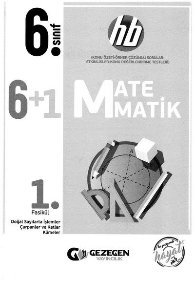 6+1 MATEMATİK 1. FASİKÜL Fotokopinci -