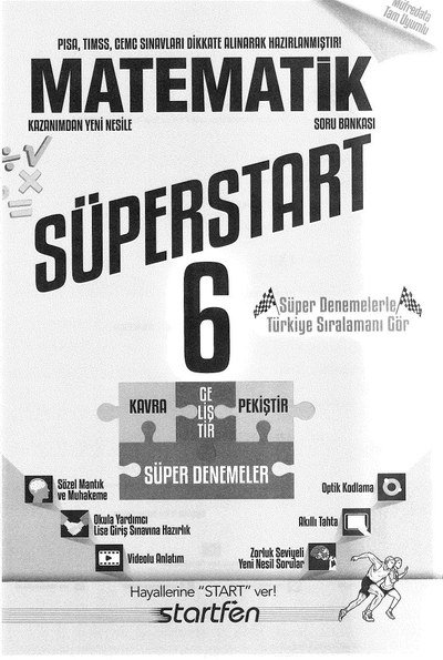 MATEMATİK SÜPERSTART SORU BANKASI Fotokopinci -