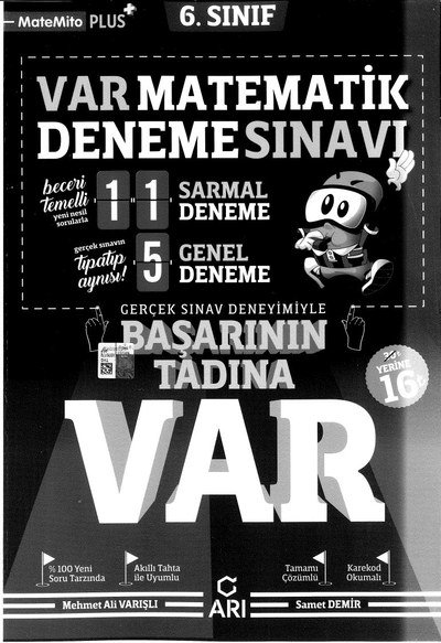 VAR MATEMATİK DENEME SINAVI
