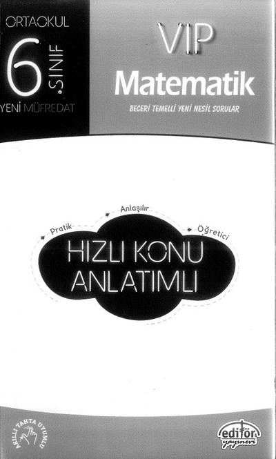 VIP MATEMATİK HIZLI KONU ANLATIMLI Fotokopinci -
