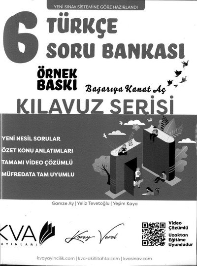 TÜRKÇE SORU BANKASI KILAVUZ SERİSİ Fotokopinci -