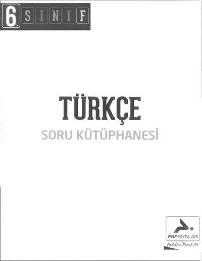 TÜRKÇE SORU KÜTÜPHANESİ Fotokopinci -