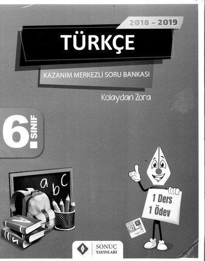 TÜRKÇE KAZANIM MERKEZLİ SORU BANKASI