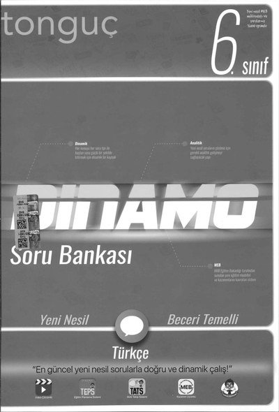 DİNAMO SORU BANKASI TÜRKÇE Fotokopinci -