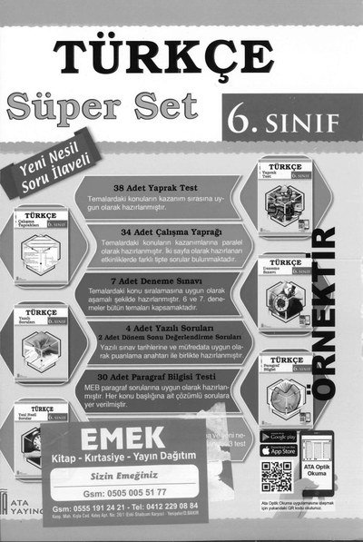 TÜRKÇE SÜPER SET