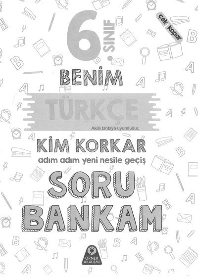 BENİM TÜRKÇE KİM KORKAR SORU BANKAM