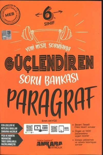 YENİ NESİL SORULARLA GÜÇLENDİREN PARAGRAF SORU BANKASI Fotokopinci -