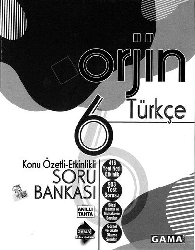 ORJİN TÜRKÇE SORU BANKASI Fotokopinci -