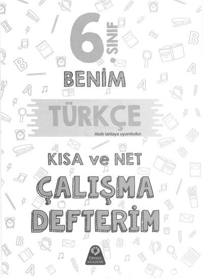 BENİM TÜRKÇE KISA VE NET ÇALIŞMA DEFTERİM