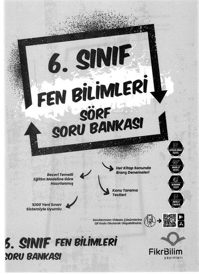 FEN BİLİMLERİ SÖRF SORU BANKASI Fotokopinci -