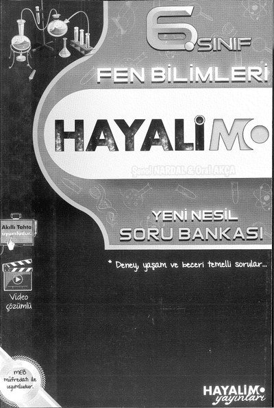 FEN BİLİMLERİ HAYALİM SORU BANKASI Fotokopinci -
