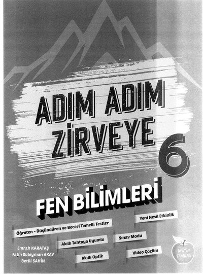 ADIM ADIM ZİRVEYE FEN BİLİMLERİ