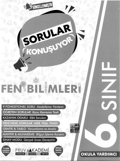 SORULAR KONUŞUYOR FEN BİLİMLERİ Fotokopinci -