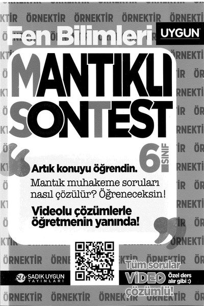 FEN BİLİMLERİ MANTIKLI SONTEST Fotokopinci -