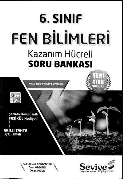 FEN BİLİMLERİ KAZANIM HÜCRELİ SORU BANKASI Fotokopinci -