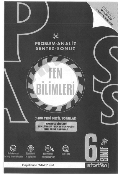 PROBLEM ANALİZ SENTEZ SONUÇ FEN BİLİMLERİ Fotokopinci -