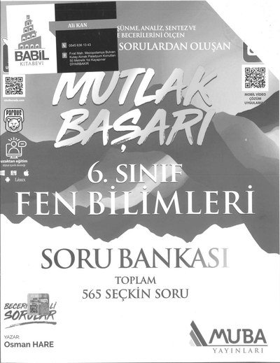 MUTLAK BAŞARI FEN BİLİMLERİ SORU BANKASI