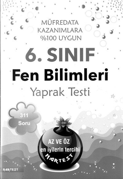 FEN BİLİMLERİ YAPRAK TESTİ Fotokopinci -