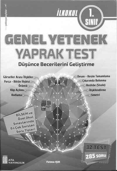 GENEL YETENEK YAPRAK TEST Fotokopinci -