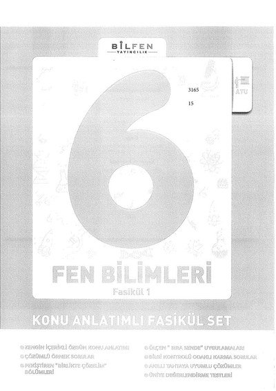 FEN BİLİMLERİ KONU ANLATIMLI FASİKÜL SET Fotokopinci -