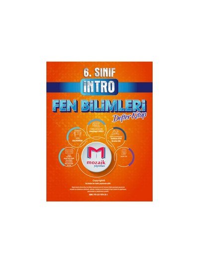 İNTRO FEN BİLİMLERİ DEFTER KİTAP Fotokopinci -