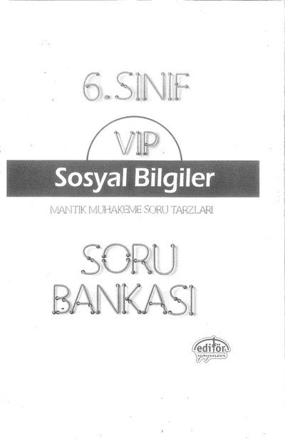 VIP SOSYAL BİLGİLER SORU BANKASI Fotokopinci -