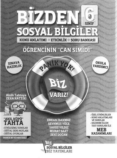 BİZDEN SOSYAL BİLGİLER SORU BANKASI Fotokopinci -