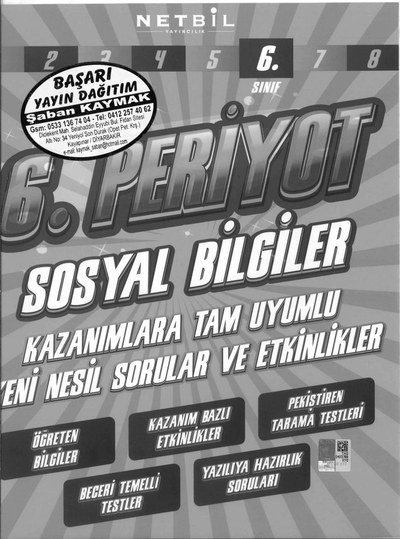 6. PERİYOT SOSYAL BİLGİLER YENİ NESİL SORULAR