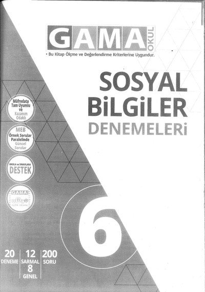 SOSYAL BİLGİLER DENEMELERİ Fotokopinci -