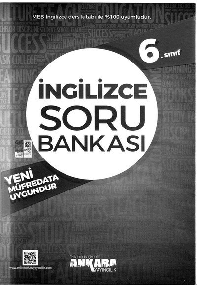 İNGİLİZCE SORU BANKASI Fotokopinci -