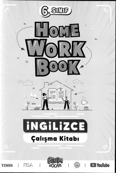 HOME WORKBOOK İNGİLİZCE ÇALIŞMA KİTABI Fotokopinci -