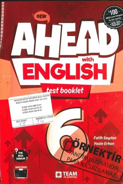 AHEAD WITH ENGLISH TEST BOOKLET Fotokopinci -