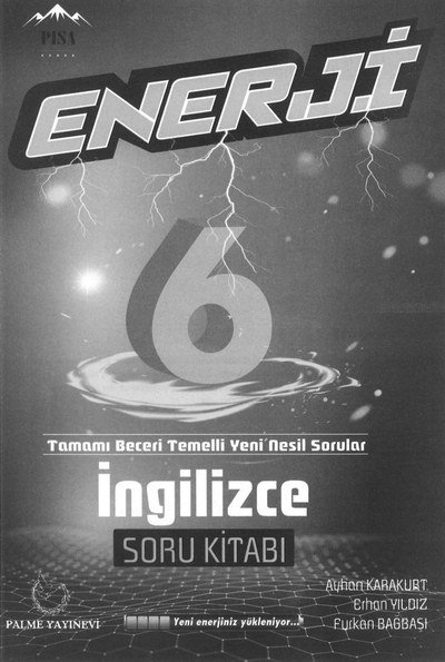 ENERJİ İNGİLİZCE SORU KİTABI