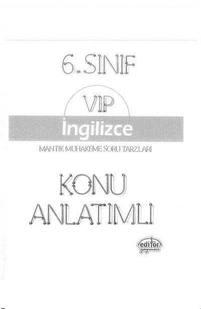 VIP İNGİLİZCE KONU ANLATIMLI Fotokopinci -