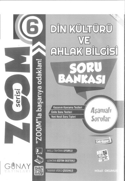 DİN KÜLTÜRÜ VE AHLAK BİLGİSİ SORU BANKASI Fotokopinci -