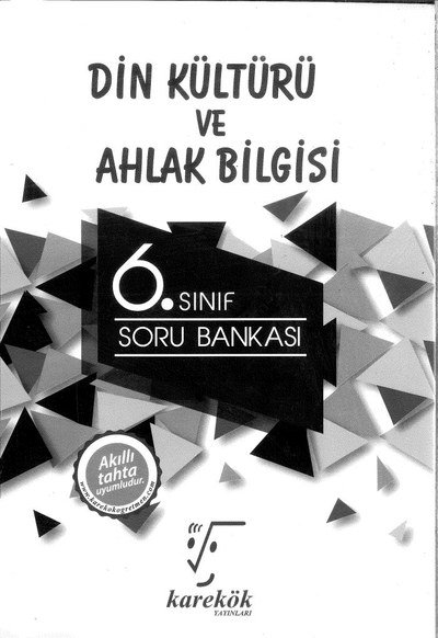 DİN KÜLTÜRÜ VE AHLAK BİLGİSİ SORU BANKASI Fotokopinci -