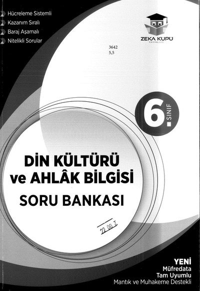 DİN KÜLTÜRÜ VE AHLAK BİLGİSİ SORU BANKASI