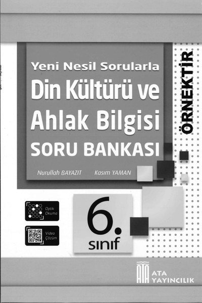 DİN KÜLTÜRÜ VE AHLAK BİLGİSİ SORU BANKASI Fotokopinci -