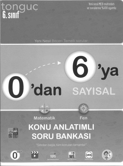 KONU ANLATIMLI SORU BANKASI SAYISAL Fotokopinci -