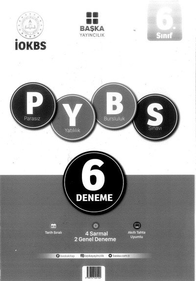 PYBS 6 DENEME Fotokopinci -