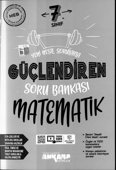 GÜÇLENDİREN SORU BANKASI MATEMATİK Fotokopinci -